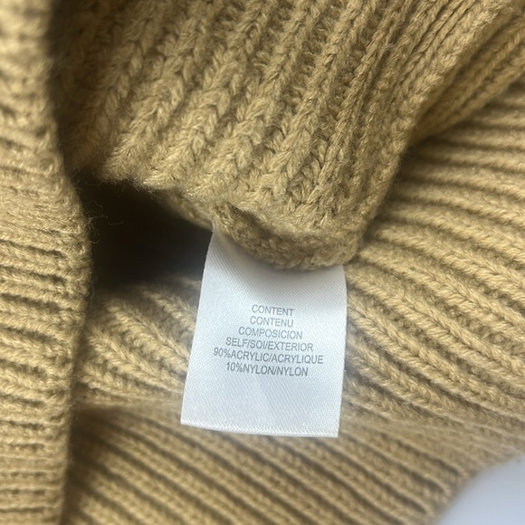 WAYF Nelle Ribbed Cropped Half Zip Sweater Top S117-40 - Picture 6 of 7